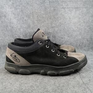 Bite Shoes Mens 11 Golf Sneaker Leather Fast Play Suede Gray Black Lace Up Sport